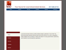 Tablet Screenshot of logoindiana.com